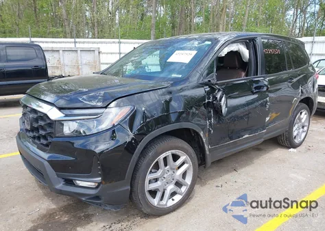 2024 Honda Passport Awd Ex-L из США, поврежденный, VIN 5FNYF8H55RB004740